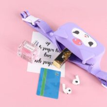 Sanrio Cartoon Kawaii Crossbody Bag – Kuromi Sanrio Cartoon Kawaii Crossbody Bag - Kuromi