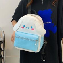 Sanrio Hello Kitty Cinnamoroll Kawaii Trendy Backpacks Woman Elegant Cartoon Mini Travel Bag Schoolbag Anime Student Storage Bag Sanrio Hello Kitty Cinnamoroll Kawaii Trendy Backpacks Woman Elegant Cartoon Mini Travel Bag Schoolbag Anime Student Storage Bag
