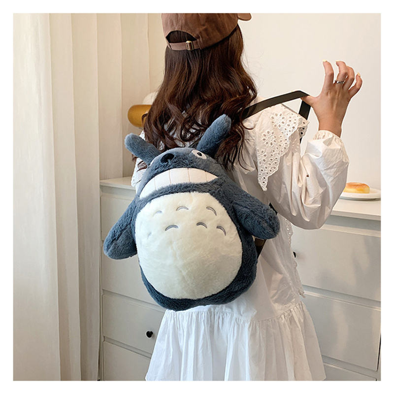 Cartoon Totoro Kawaii Plush Backpack