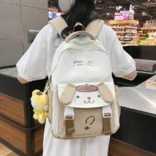 Cartoon Pompom Purin Kawaii Backpack Cartoon Pompom Purin Kawaii Backpack