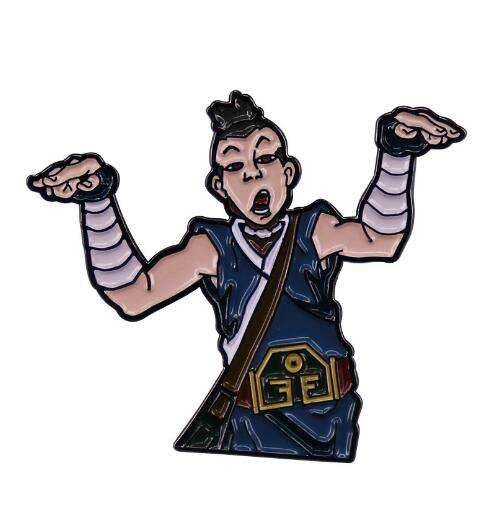 Anime Sokka Avatar Enamel Pin - KawaiiMerch.com