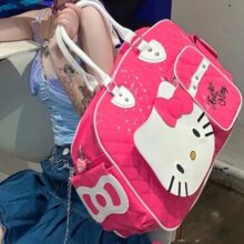 Cartoon Sanrio Hello Kitty Kawaii PU Leather Bag Cartoon Sanrio Hello Kitty Kawaii PU Leather Bag