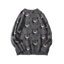 Cartoon Pokemon Gengar Kawaii Women Sweater Cartoon Pokemon Gengar Kawaii Women Sweater