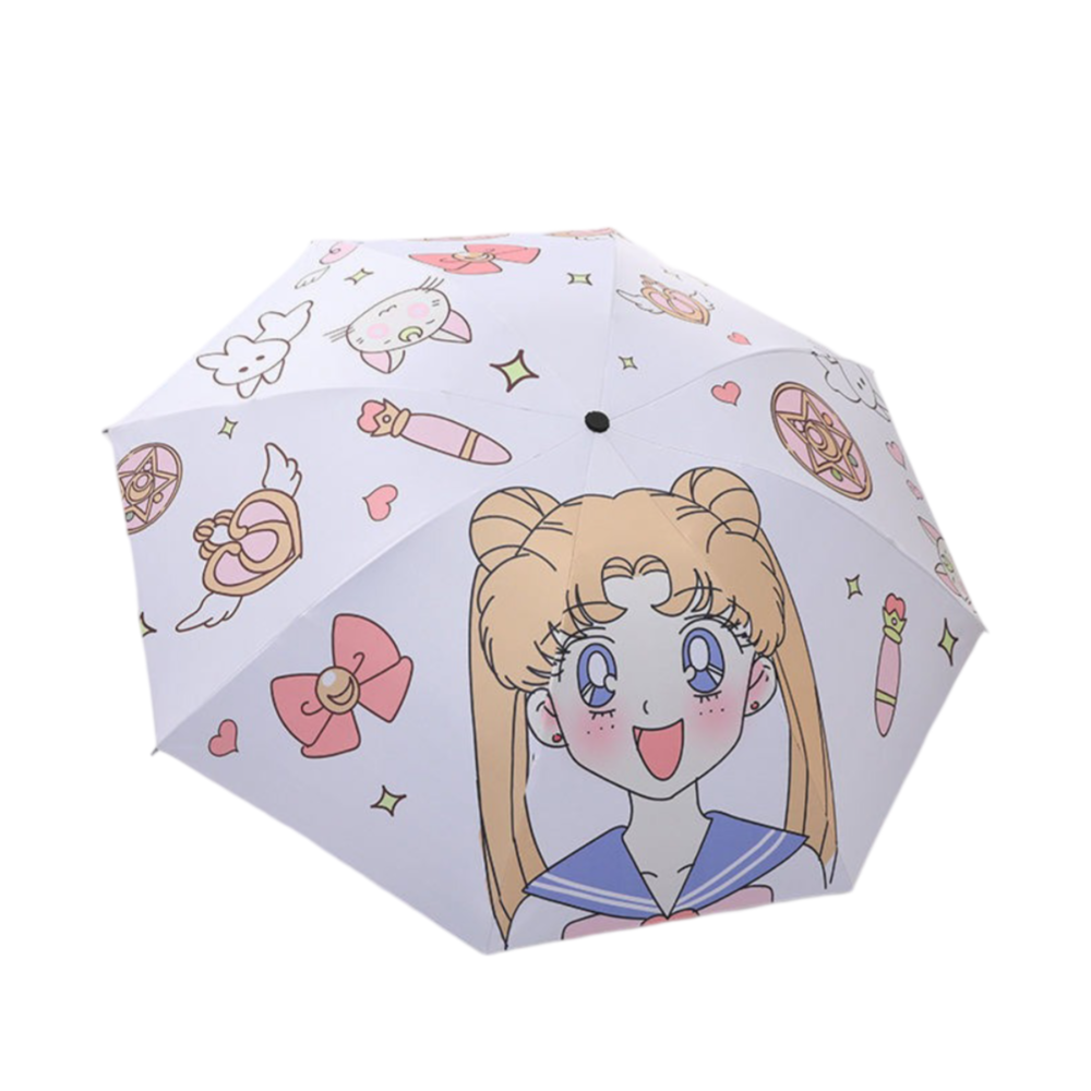 Kawaii Cartoon Sailor Moon Umbrella