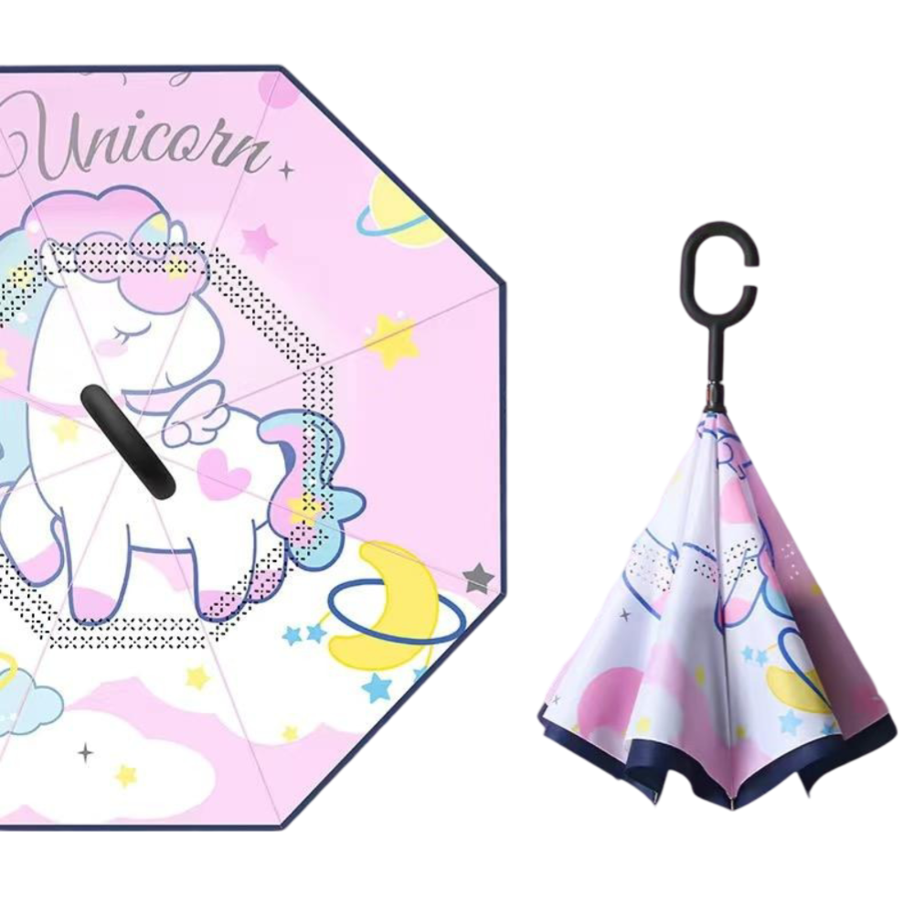 Cartoon Unicorn Kawaii Umbrella