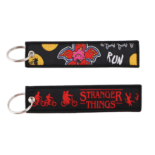 Stranger Things Logo Kawaii Embroidered Key Tag Stranger Things Logo Kawaii Embroidered Key Tag