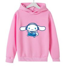 New MINISO Cinnamoroll Hoodie Kids Clothes Girls Sweatshirts Spring Boys Long Sleeves Hoodies Sanrio Cartoon Hooded Tops New MINISO Cinnamoroll Hoodie Kids Clothes Girls Sweatshirts Spring Boys Long Sleeves Hoodies Sanrio Cartoon Hooded Tops
