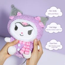 Sanrio Genuine Licensed Kulomi / Melody / Hello Kitty Doll Cute Trend Doll Girl Sofa Throw Pillow Kids Plush Toy Christmas Gifts Sanrio Genuine Licensed Kulomi / Melody / Hello Kitty Doll Cute Trend Doll Girl Sofa Throw Pillow Kids Plush Toy Christmas Gifts