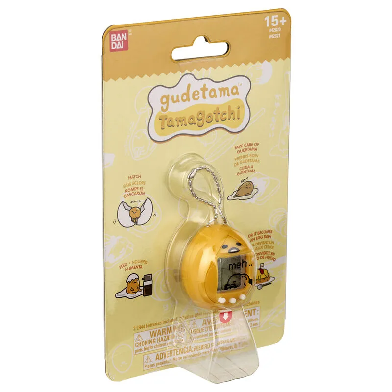 Kawaii Cartoon Tamagotchi Gudetama Keychain