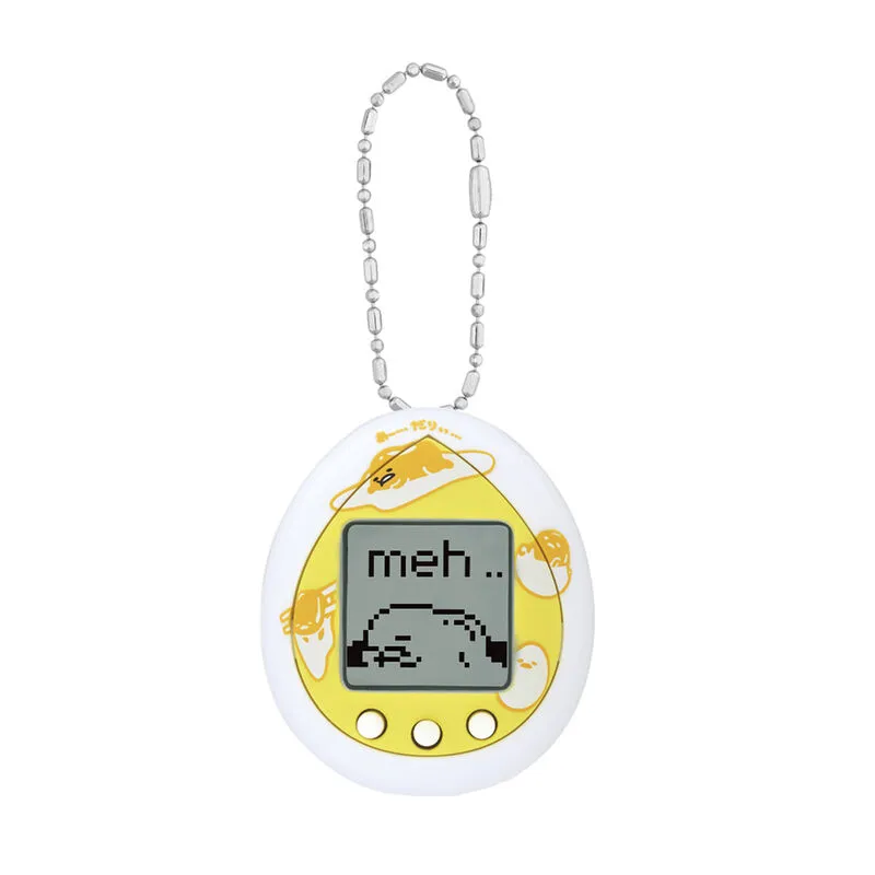 Kawaii Cartoon Tamagotchi Gudetama Keychain