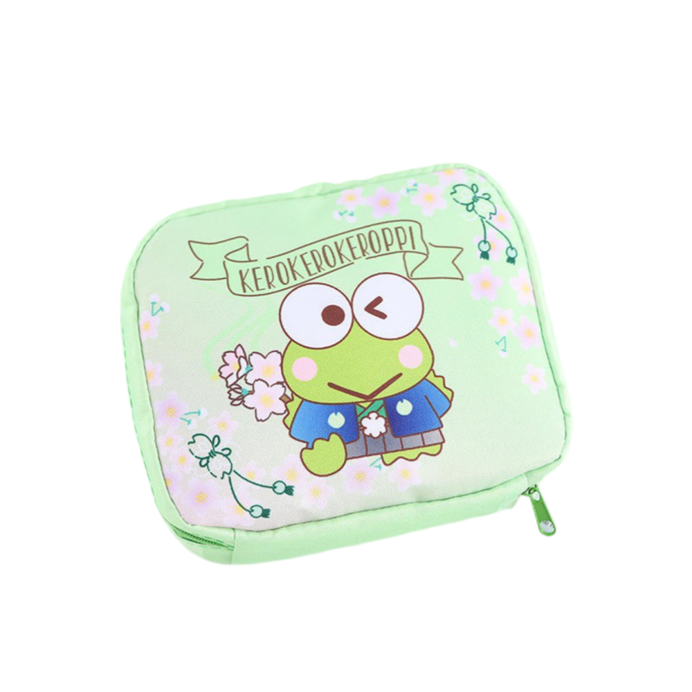 Kawaii Sanrio Cartoon Keroppi Mini Pouch Kawaii Sanrio Cartoon Keroppi Mini Pouch