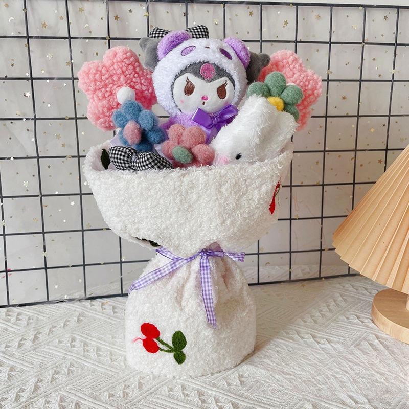 Kawaii Cartoon Kuromi Christmas Bouquet 