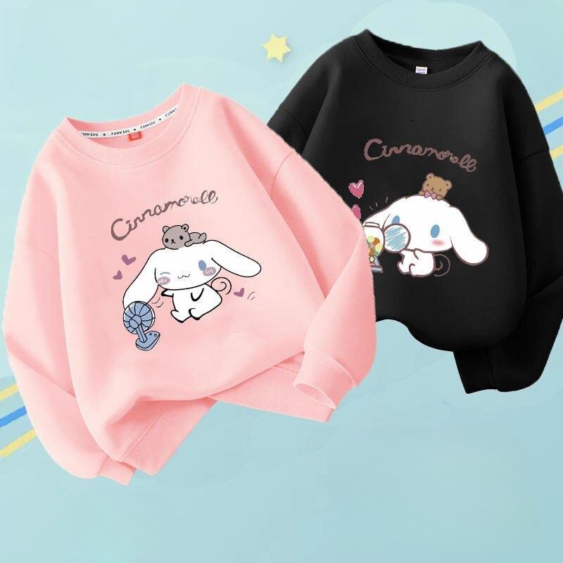 Kawaii Sanrio Cinnamoroll Cartoon Hoodie - KawaiiMerch.com