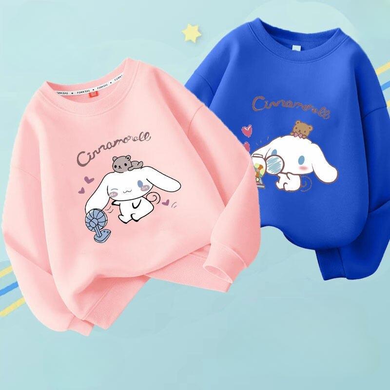 Kawaii Sanrio Cinnamoroll Cartoon Hoodie - KawaiiMerch.com