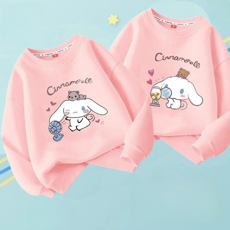 Kawaii Sanrio Cinnamoroll Cartoon Hoodie - KawaiiMerch.com