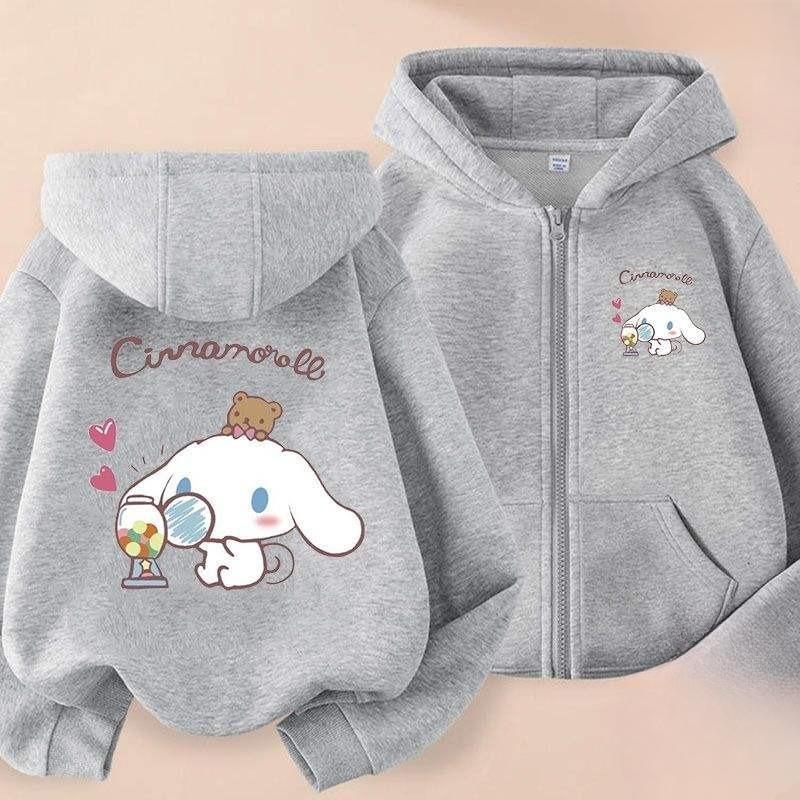 Kawaii Sanrio Cartoon Cinnamoroll Hoodie - KawaiiMerch.com