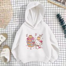 Kawaii Sanrio Hello Kitty Cartoon Sweatshirt Kawaii Sanrio Hello Kitty Cartoon Sweatshirt