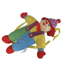 45cm Kawaii Circus Clown Plush Backpack 45cm Kawaii Circus Clown Plush Backpack