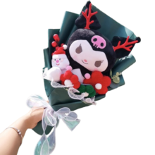 Sanrio Kawaii Kuromi Christmas Bouquet Sanrio Kawaii Kuromi Christmas Bouquet