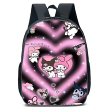 Anime Kawaii Kuromi And My Melody Waterproof Backpack Anime Kawaii Kuromi And My Melody Waterproof Backpack