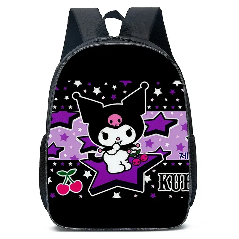 Sanrio Anime Kawaii Kuromi Waterproof Backpack