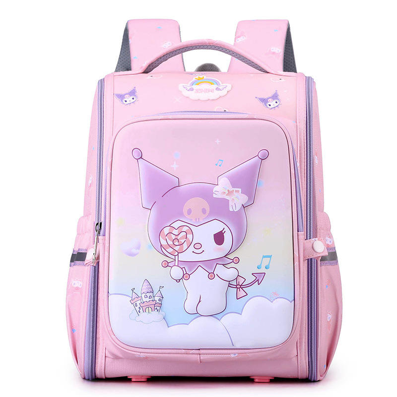 Kawaii Cartoon Kuromi Waterproof Travel Backpack