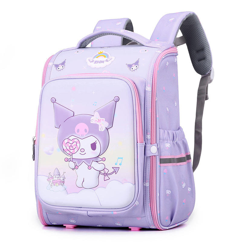 Kawaii Cartoon Kuromi Waterproof Travel Backpack