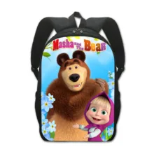 masha and the bear Mochila children’s backpack boy Travel Backpack Storage bag Bookbags Lunch bag Anime cosplay bag Knapsack masha and the bear Mochila children's backpack boy Travel Backpack Storage bag Bookbags Lunch bag Anime cosplay bag Knapsack