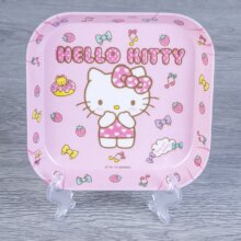 New Sanrio HelloKitty MyMelody Tableware Kawaii Anime Melamine Imitation Ceramic Kitchen Children’s Cake Plate Anti Shatter Tray New Sanrio HelloKitty MyMelody Tableware Kawaii Anime Melamine Imitation Ceramic Kitchen Children's Cake Plate Anti Shatter Tray