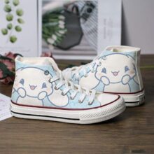 Sanrio Kawaii Cartoon Cinnamoroll Canvas Shoes Sanrio Kawaii Cartoon Cinnamoroll Canvas Shoes