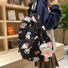 Miniso Hello Kitty New Women’s Backpack Fashionable High Quality Student Backpack Cartoon Large Capacity Storage Backpack Miniso Hello Kitty New Women's Backpack Fashionable High Quality Student Backpack Cartoon Large Capacity Storage Backpack