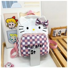 Miniso Hello Kitty New Women’s Backpack Fashionable High Quality Girls’ Backpack Cartoon Large Capacity Children’s Backpack Miniso Hello Kitty New Women's Backpack Fashionable High Quality Girls' Backpack Cartoon Large Capacity Children's Backpack