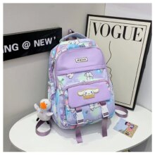 Miniso Cinnamoroll New Student School Bag Fashionable High Quality Women’s Backpack Small Fresh Large Capacity Girl Backpack Miniso Cinnamoroll New Student School Bag Fashionable High Quality Women's Backpack Small Fresh Large Capacity Girl Backpack