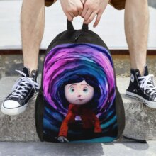 Halloween Horror Movie Coraline Backpack for Girls Boys School College Travel Bags Women Men Bookbag Fits 15 Inch Laptop (Copy) Halloween Horror Movie Coraline Backpack for Girls Boys School College Travel Bags Women Men Bookbag Fits 15 Inch Laptop (Copy)