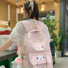 Miniso Sanrio New Women’s Backpack Fashionable High Quality Girl Backpack Cartoon Small Fresh Large Capacity Student Backpack – 46-32-21cm Miniso Sanrio New Women's Backpack Fashionable High Quality Girl Backpack Cartoon Small Fresh Large Capacity Student Backpack - 46-32-21cm