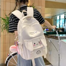 Miniso Sanrio New Women’s Backpack Fashionable High Quality Girl Backpack Cartoon Small Fresh Large Capacity Student Backpack – 46-32-21cm Miniso Sanrio New Women's Backpack Fashionable High Quality Girl Backpack Cartoon Small Fresh Large Capacity Student Backpack - 46-32-21cm