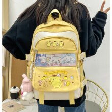 Miniso Sanrio 2024 New Student School Bag Fashionable High Quality Nylon Women’s Backpack Cartoon Large Capacity Girl Backpack – 43-13-30cm Miniso Sanrio 2024 New Student School Bag Fashionable High Quality Nylon Women's Backpack Cartoon Large Capacity Girl Backpack - 43-13-30cm