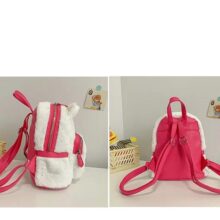 Hello Kitty Kulomi Cartoons Backpack Sanrio Cute Cat Plush School Bag 18x25x12cm Soft Shoulder Handbag Girls Birthday Gifts – 3 Hello Kitty Kulomi Cartoons Backpack Sanrio Cute Cat Plush School Bag 18x25x12cm Soft Shoulder Handbag Girls Birthday Gifts - 3