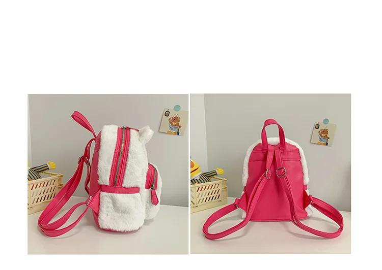 Kawaii Cartoon Hello Kitty Soft Backpack