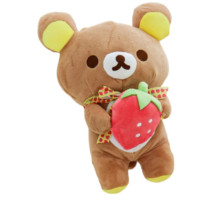 Kawaii Rilakkuma With Strawberry Plush Toy Kawaii Rilakkuma With Strawberry Plush Toy