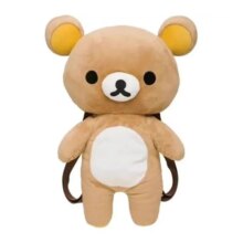 New Cute Rilakkuma Bear Boys Girls Children Plush Backpack Bags Bag For Women New Cute Rilakkuma Bear Boys Girls Children Plush Backpack Bags Bag For Women