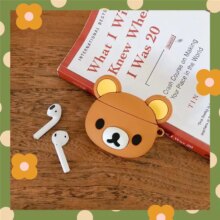 Rilakkuma Suitable for AirPods Pro Protective Case Cartoon 3rd Generation Apple 2nd Generation Wireless Bluetooth Headphone Case Rilakkuma Suitable for AirPods Pro Protective Case Cartoon 3rd Generation Apple 2nd Generation Wireless Bluetooth Headphone Case