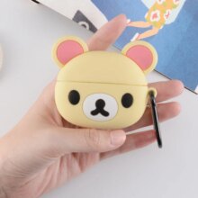 Rilakkuma Suitable for AirPods Pro Protective Case Cartoon 3rd Generation Apple 2nd Generation Wireless Bluetooth Headphone Case Rilakkuma Suitable for AirPods Pro Protective Case Cartoon 3rd Generation Apple 2nd Generation Wireless Bluetooth Headphone Case