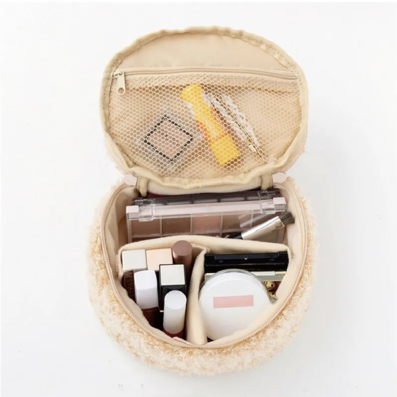 Kawaii Cartoon Rilakkuma Plush Makeup Organizer Bag Kawaii Cartoon Rilakkuma Plush Makeup Organizer Bag