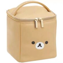 Cute Rilakkuma Makeup Bag Cosmetic Box Storage Organizer Cartoon Bear Kawaii Make Up Bag Leather Vanity Beauty Case Toiletry Bag Cute Rilakkuma Makeup Bag Cosmetic Box Storage Organizer Cartoon Bear Kawaii Make Up Bag Leather Vanity Beauty Case Toiletry Bag