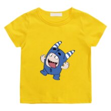 Oddbods Blue POGO Cartoon T-shirt 100% Cotton Casual Summer Children Tee-shirt High Quality Comfortable Tees Boys Girls Tshirts Oddbods Blue POGO Cartoon T-shirt 100% Cotton Casual Summer Children Tee-shirt High Quality Comfortable Tees Boys Girls Tshirts