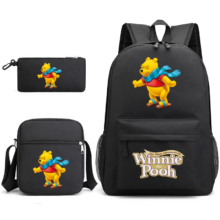3pcs Disney Winnie the Pooh Bookbag Kids Backpack Boys Girls School bags Daily Backpacks Mochilas Shoulder Bag Set 3pcs Disney Winnie the Pooh Bookbag Kids Backpack Boys Girls School bags Daily Backpacks Mochilas Shoulder Bag Set