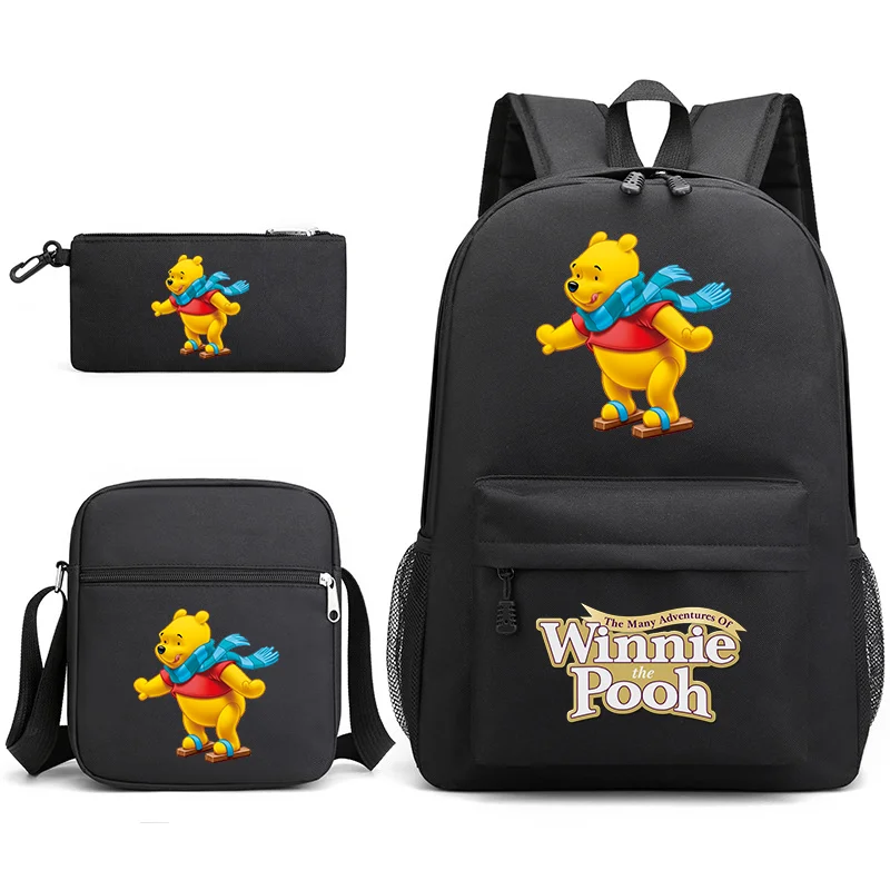 Winnie The Pooh School Bag And Lunch Bag With Pencil Case