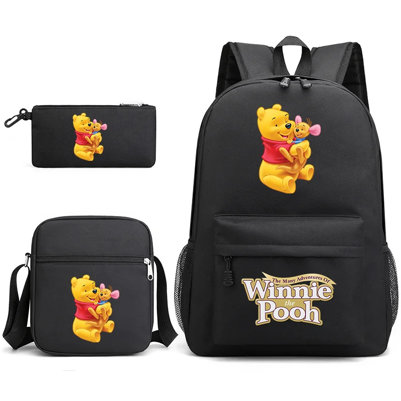 Winnie The Pooh School Bag And Lunch Bag With Pencil Case