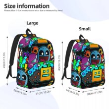 Geometry Cube Gaming Dash Old School Backpack Elementary High College School Student Bookbag Men Women Daypack Gift Geometry Cube Gaming Dash Old School Backpack Elementary High College School Student Bookbag Men Women Daypack Gift